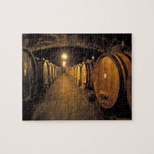 Europa, Italië, regio Toscane. Chianti-kelders Legpuzzel