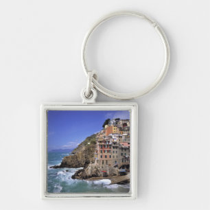 Europa, Italië, Riomaggiore. Riomaggiore is gebouw Sleutelhanger