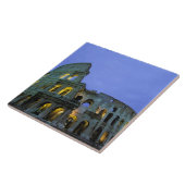 Europa, Italië, Rome. Avond uitzicht van de Tegeltje (Zijkant)