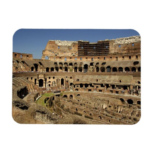 Europa, Italië, Rome. Het Colosseum (ook bekend al Magneet (Horizontaal)