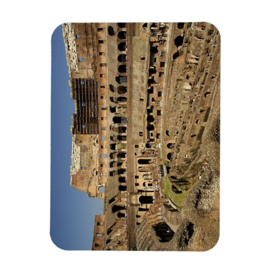Europa, Italië, Rome. Het Colosseum (ook bekend al Magneet (Verticaal)