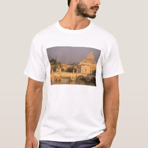 Europa, Italië, Rome, Het Vaticaan. Basiliek San T-shirt