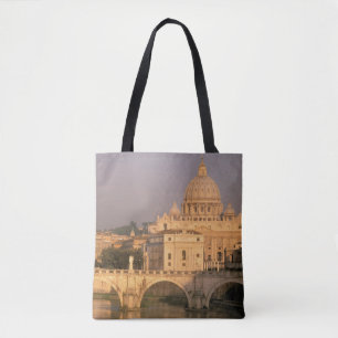 Europa, Italië, Rome, Het Vaticaan. Basiliek San Tote Bag