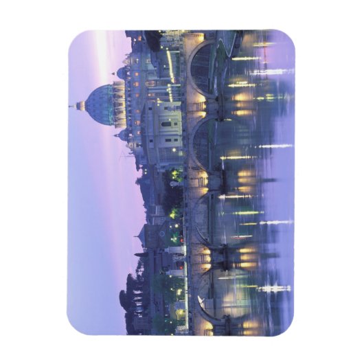 Europa, Italië, Rome, het Vaticaan. St. Peter's & Magneet (Verticaal)