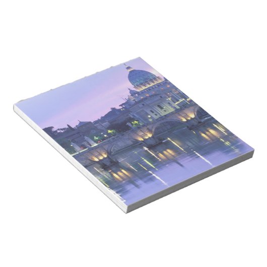 Europa, Italië, Rome, het Vaticaan. St. Peter's & Notitieblok (Schuin)