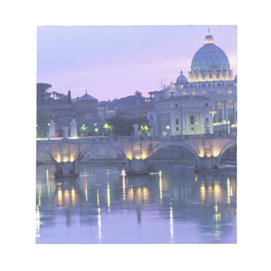 Europa, Italië, Rome, het Vaticaan. St. Peter's & Notitieblok (Voorkant)