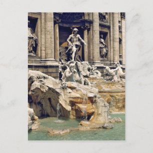 Europa, Italië, Rome. Munten liggen op de bodem va Briefkaart