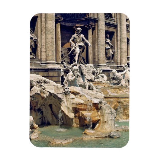 Europa, Italië, Rome. Munten strooisel onderaan Magneet (Verticaal)