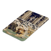 Europa, Italië, Rome. Munten strooisel onderaan Magneet (Linkerzijde)