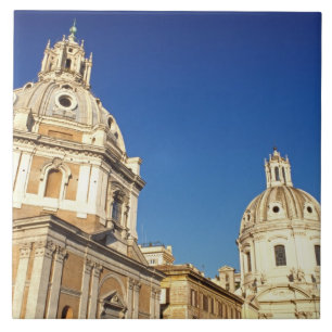 Europa, Italië, Rome. Santa Maria Di Lorento en Tegeltje