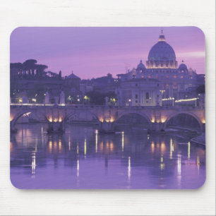 Europa, Italië, Rome. Sint-Pieter en Ponte Sant Muismat