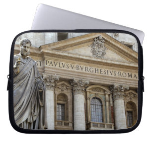 Europa, Italië, Rome. Sint-Pietersbasiliek Laptop Sleeve