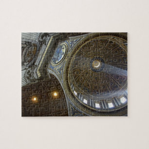Europa, Italië, Rome. Sint-Pietersbasiliek (ook be Legpuzzel