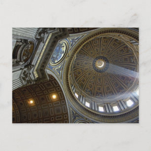 Europa, Italië, Rome. Sint-Pietersbasiliek (ook we Briefkaart