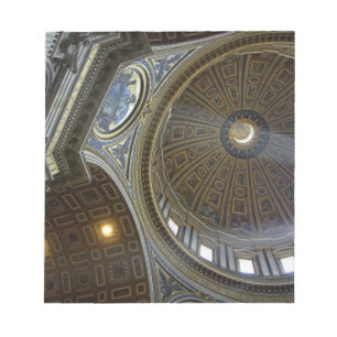 Europa, Italië, Rome. Sint-Pietersbasiliek (ook we Notitieblok