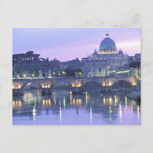 Europa, Italië, Rome, Vaticaanstad. Sint-Pieter & Briefkaart