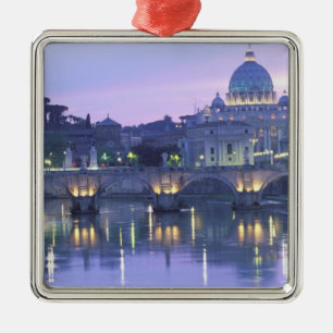 Europa, Italië, Rome, Vaticaanstad. Sint-Pieter & Metalen Ornament