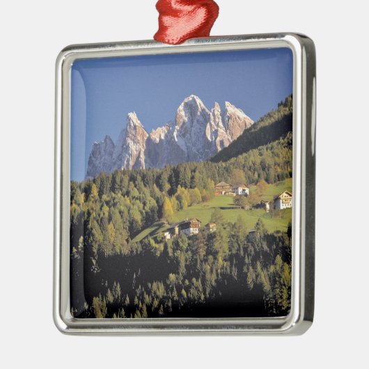 Europa, Italië, San Pietro. De groep Odle Metalen Ornament (Links)