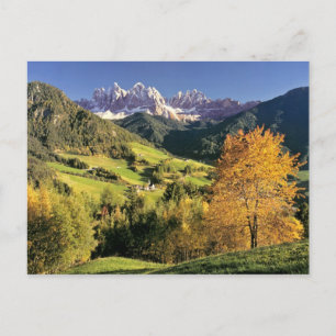 Europa, Italië, Santa Magdalena. Het kleine Feestdagenkaart