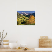 Europa, Italië, Santa Magdalena. Het kleine Poster (Keuken)