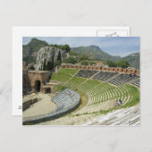 Europa, Italië, Sicilië, Taormina. 3e eeuw Briefkaart (Voorkant / Achterkant)