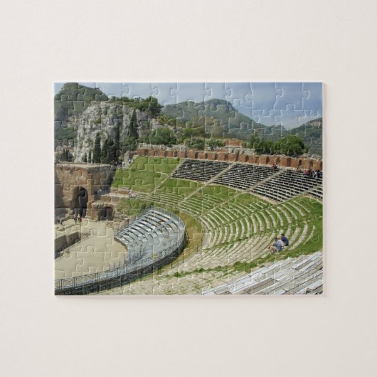 Europa, Italië, Sicilië, Taormina. 3e eeuw Legpuzzel (Horizontaal)