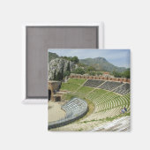 Europa, Italië, Sicilië, Taormina. 3e eeuw Magneet (Voorkant / Achterkant)