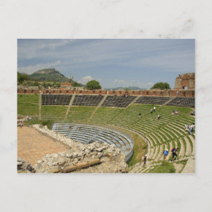 Europa, Italië, Sicilië, Taormina. derde eeuw 2 Briefkaart