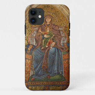 Europa, Italië, Sicilië, Taormina. Madonna en kind Case-Mate iPhone Case