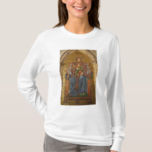 Europa, Italië, Sicilië, Taormina. Madonna en kind T-shirt
