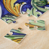 Europa, Italië, Sicilië, Taormina. Traditioneel 4 Legpuzzel (Zijkant)