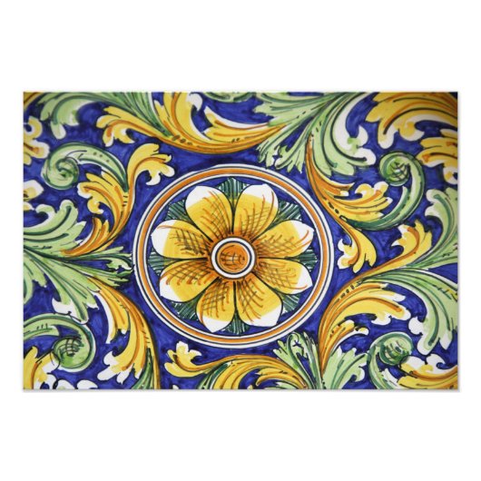 Europa, Italië, Sicilië, Taormina. Traditionele 2 Foto Afdruk (Voorkant)