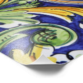 Europa, Italië, Sicilië, Taormina. Traditionele 2 Foto Afdruk (Hoek)