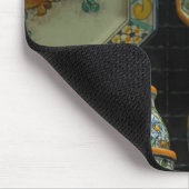 Europa, Italië, Sicilië, Taormina. Traditionele 7 Muismat (Hoek)