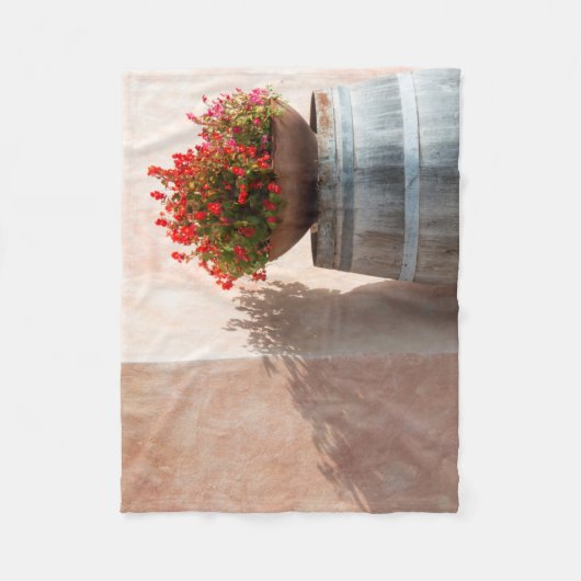Europa, Italië, Toscane. Bloempot Fleece Deken (Voorkant)