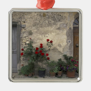 Europa, Italië, Toscane, Chianti, Toscaanse deur; Metalen Ornament