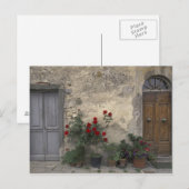 Europa, Italië, Toscane, Chianti, Toscaanse deurop Briefkaart (Voorkant / Achterkant)