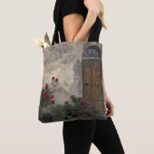 Europa, Italië, Toscane, Chianti, Toscaanse deurop Tote Bag (Dichtbij)