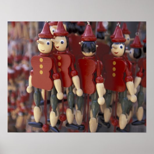 Europa, Italië, Toscane, Collodi, Thuisbasis Poster (Voorkant)