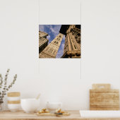 Europa, Italië, Toscane, Florence. Piazza del 3 Poster (Keuken)
