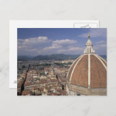 Europa, Italië, Toscane, Florence. Piazza del Briefkaart (Voorkant / Achterkant)