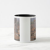 Europa, Italië, Toscane, Lucca, Town panorama Mok (Midden)