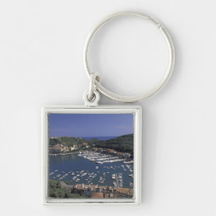 Europa, Italië, Toscane, Porto Ercole, Uitzicht op Sleutelhanger