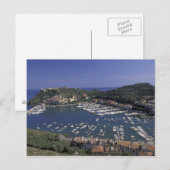 Europa, Italië, Toscane, Porto Ercole, Uitzicht va Briefkaart (Voorkant / Achterkant)