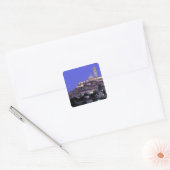 Europa, Italië, Toscane, Siena. 13e C. Duomo en Vierkante Sticker (Envelop)