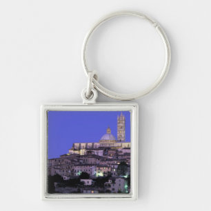 Europa, Italië, Toscane, Siena. 13e E. Duomo en Sleutelhanger