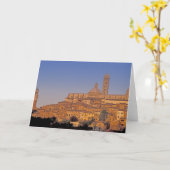 Europa, Italië, Toscane, Siena. 13e eeuw 3 Kaart (Gele Bloem)