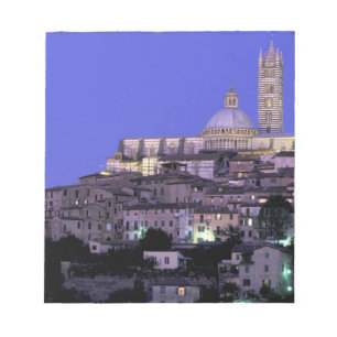 Europa, Italië, Toscane, Siena. 13e eeuw. Duomo en Notitieblok