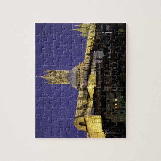 Europa, Italië, Toscane, Siena. 13e eeuw Legpuzzel (Verticaal)