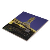 Europa, Italië, Toscane, Siena. 13e eeuw Tegeltje (Zijkant)